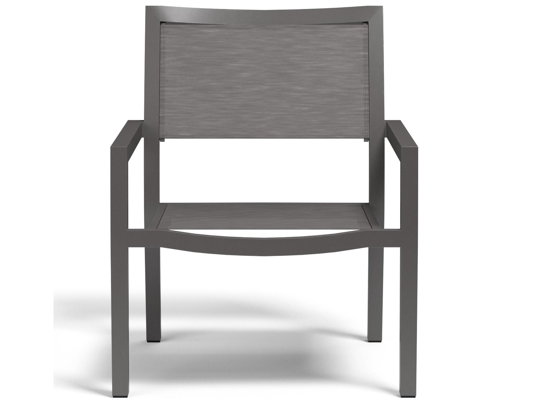 Sunset West Vegas Sling Aluminum Stackable Patio Lounge Chair