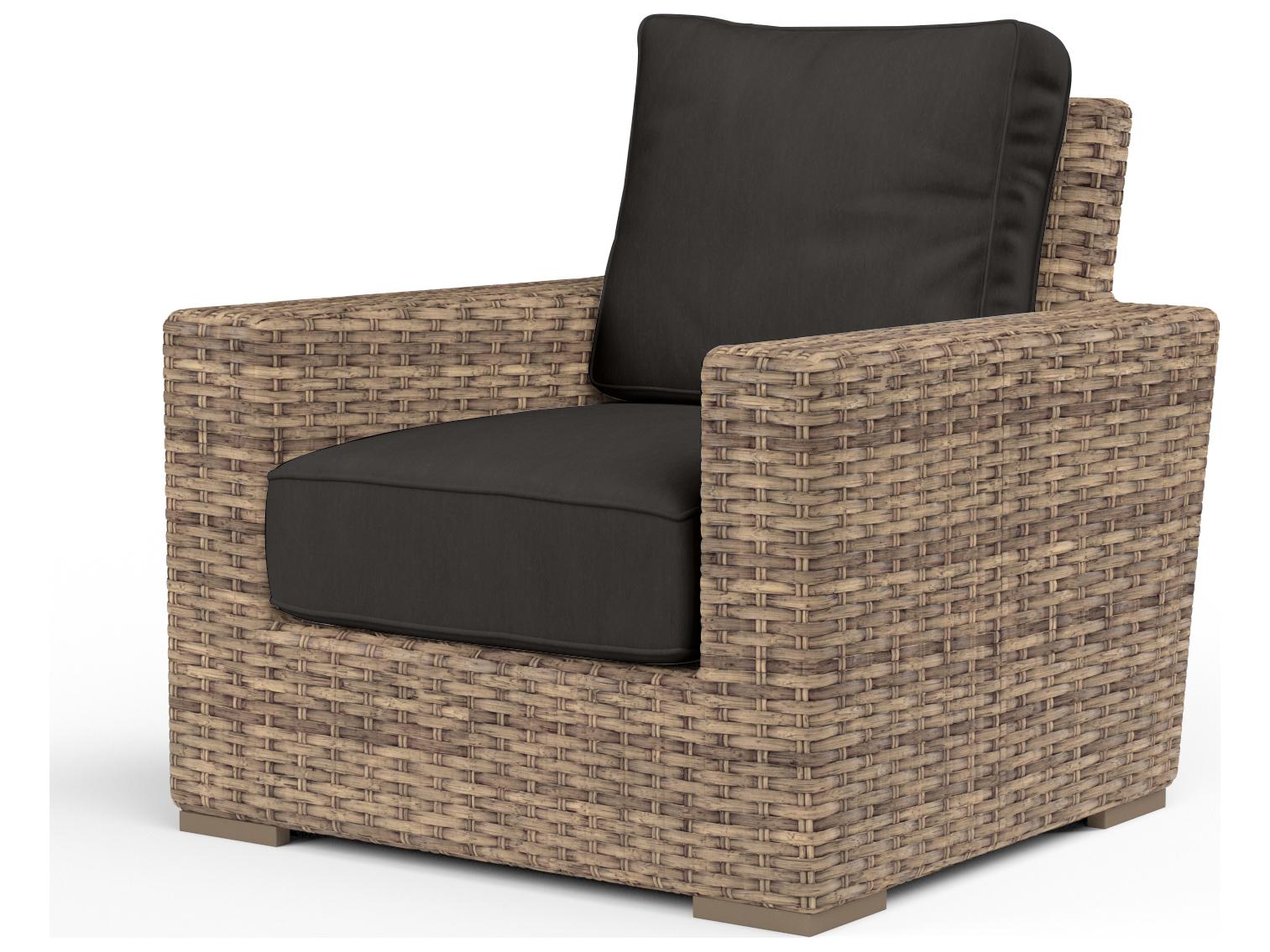 Sunset West Havana Wicker Outdoor Patio Lounge Chair
