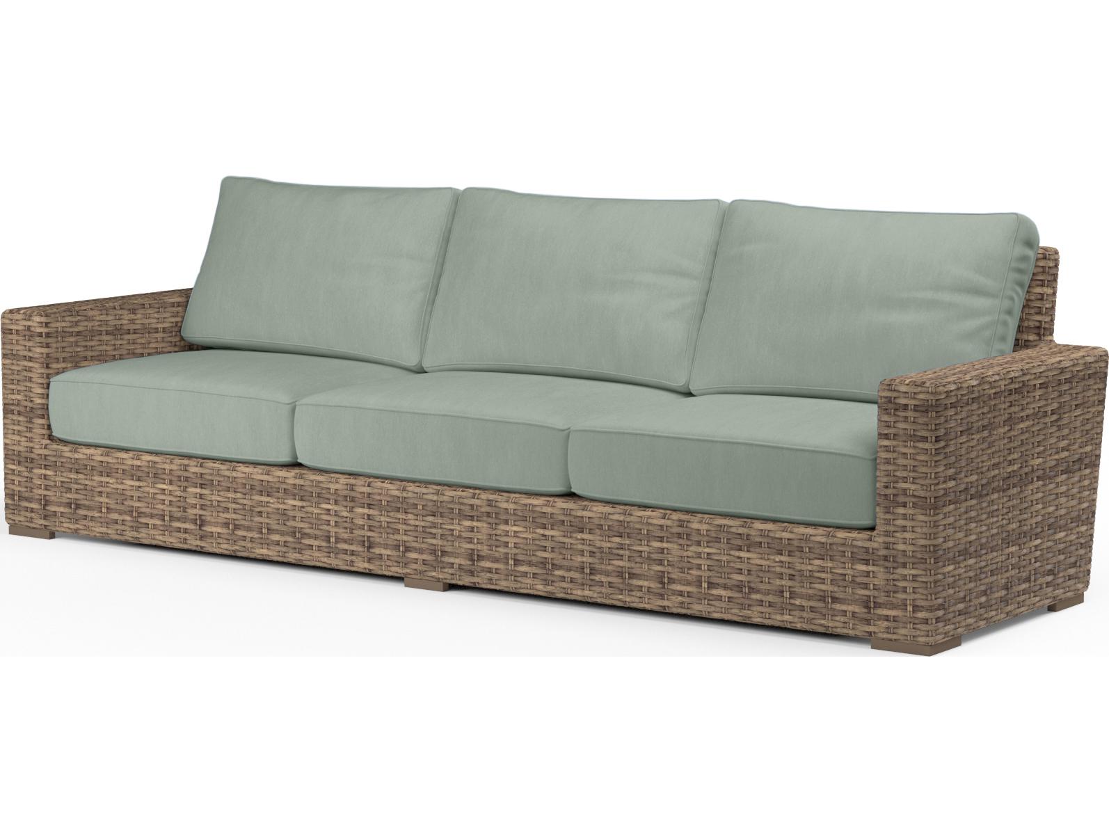 Sunset West Havana Wicker Patio Sofa