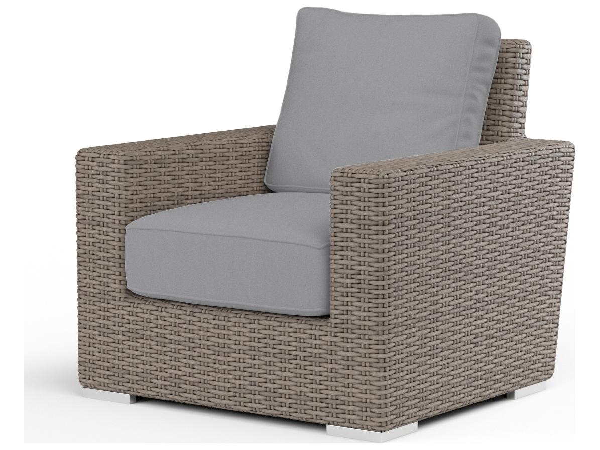Sunset West Coronado Wicker Outdoor Club Chair