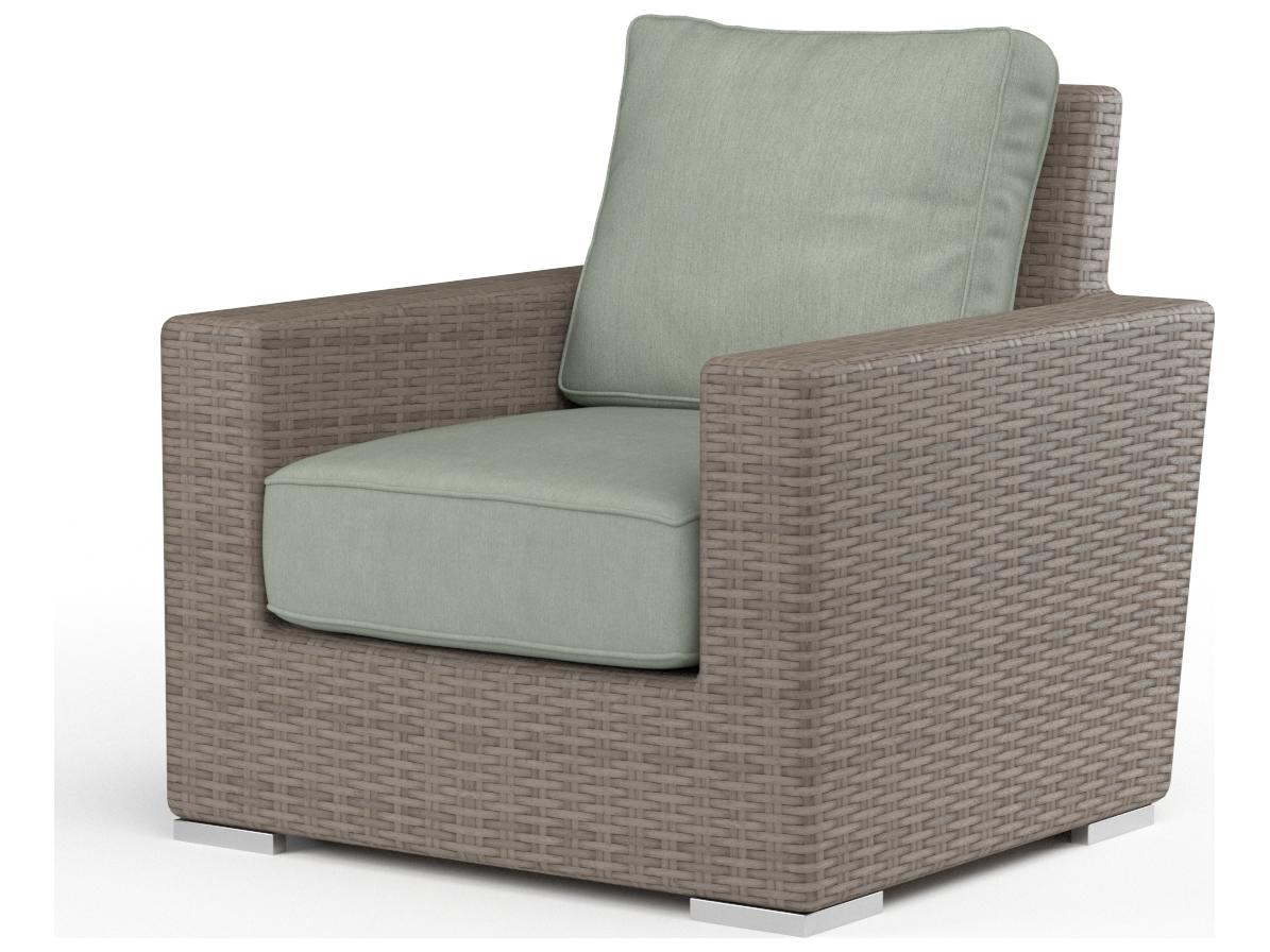 Sunset West Coronado Wicker Outdoor Club Chair