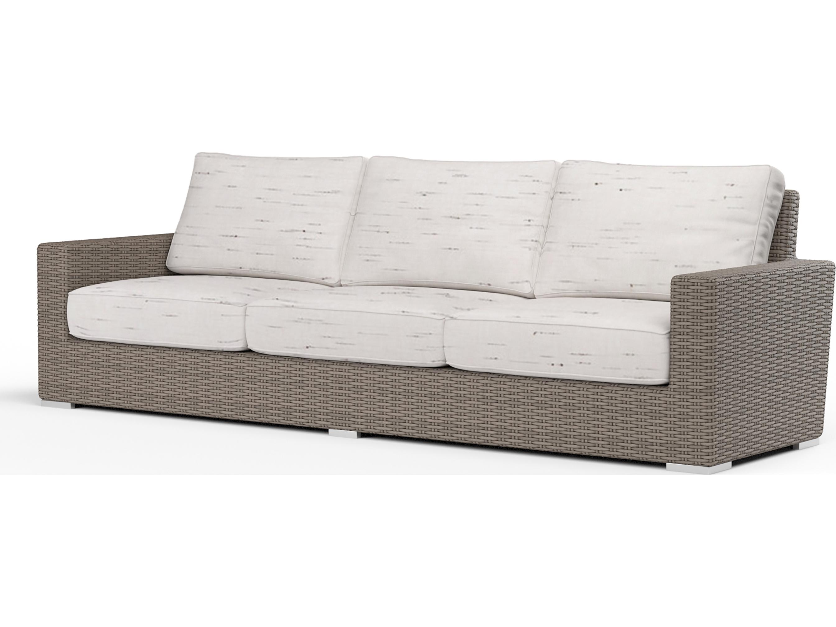 Sunset West Coronado Wicker Patio Sofa