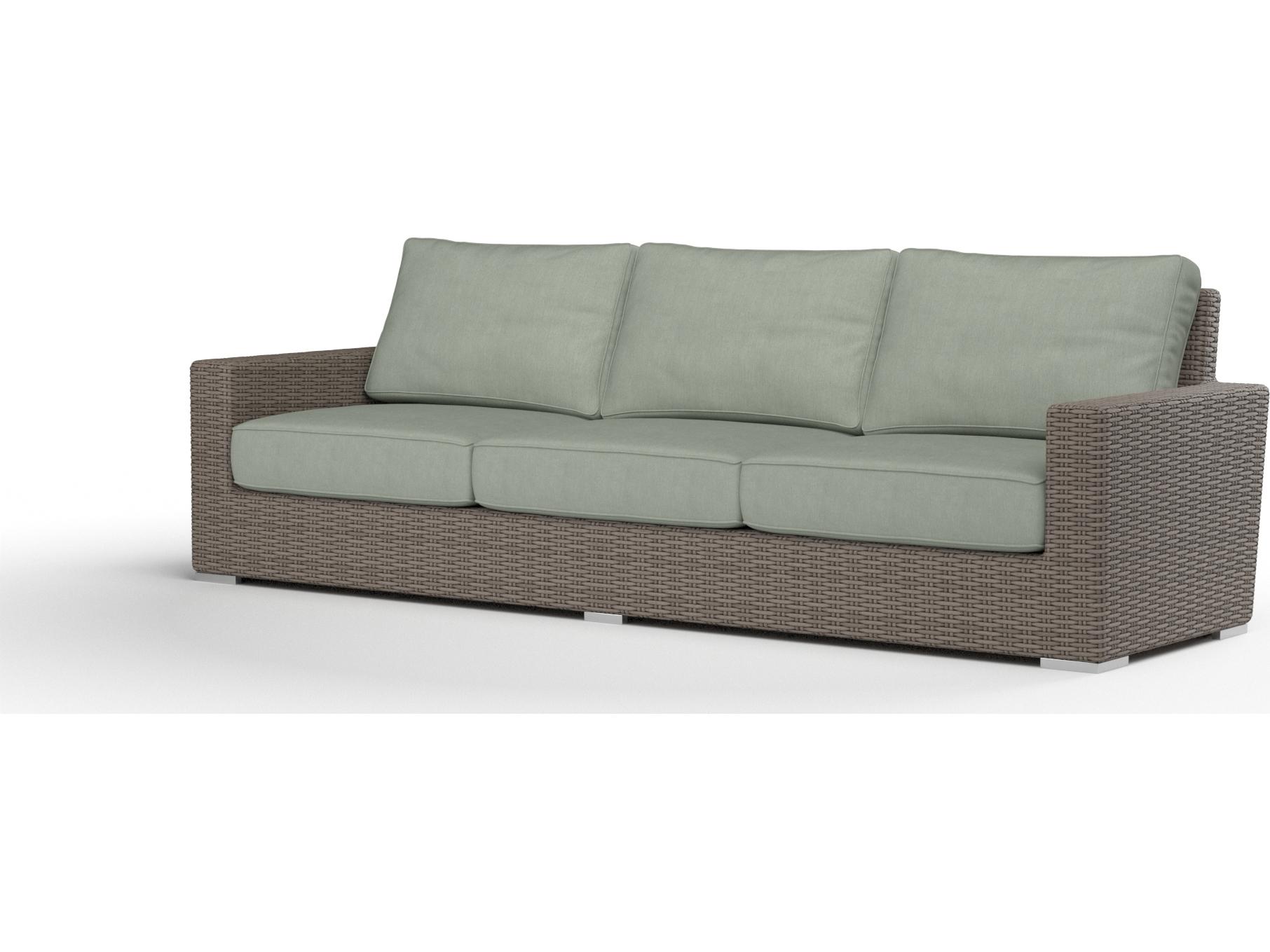 Sunset West Coronado Wicker Patio Sofa