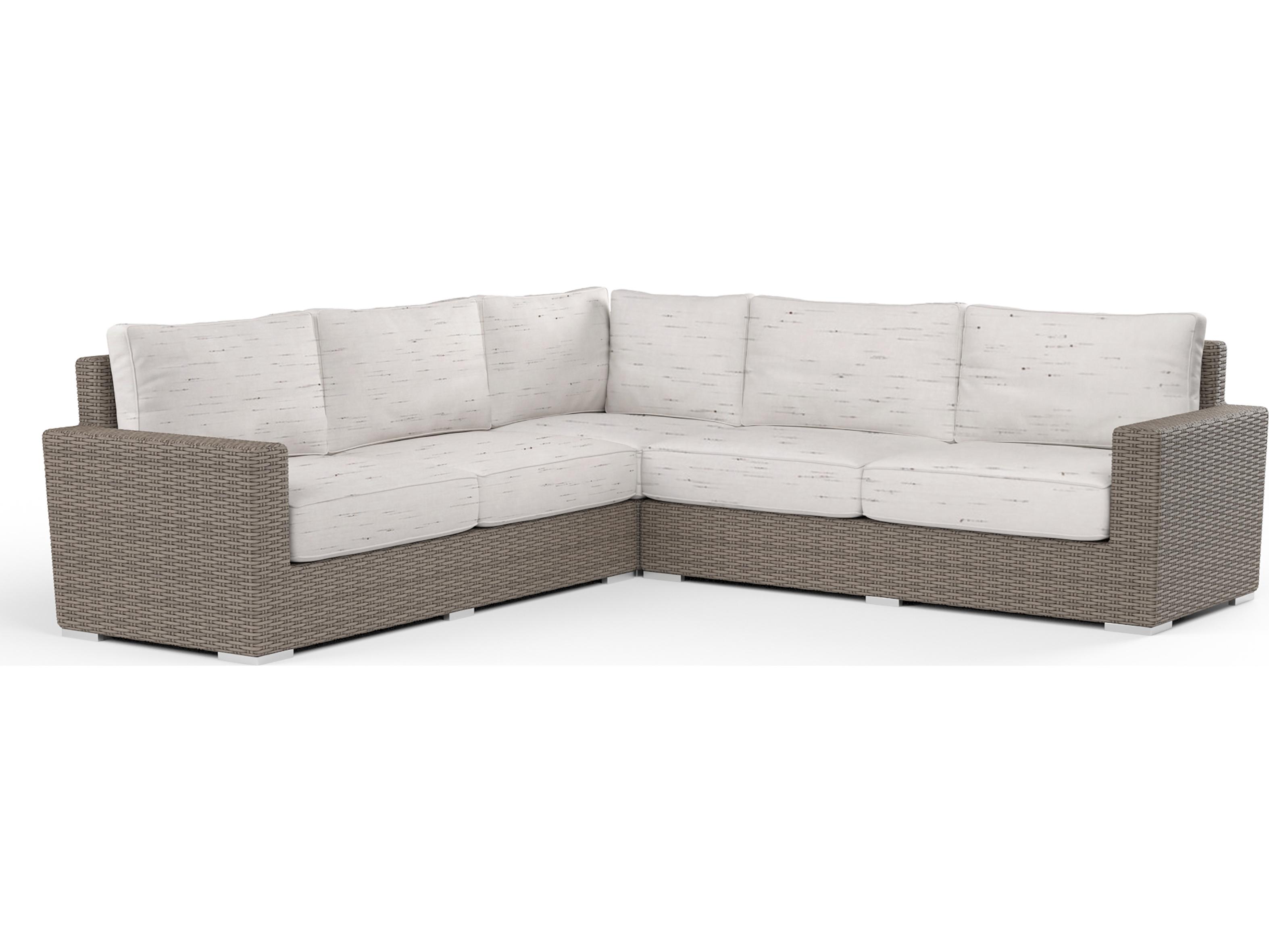 Sunset West Coronado Wicker Sectional