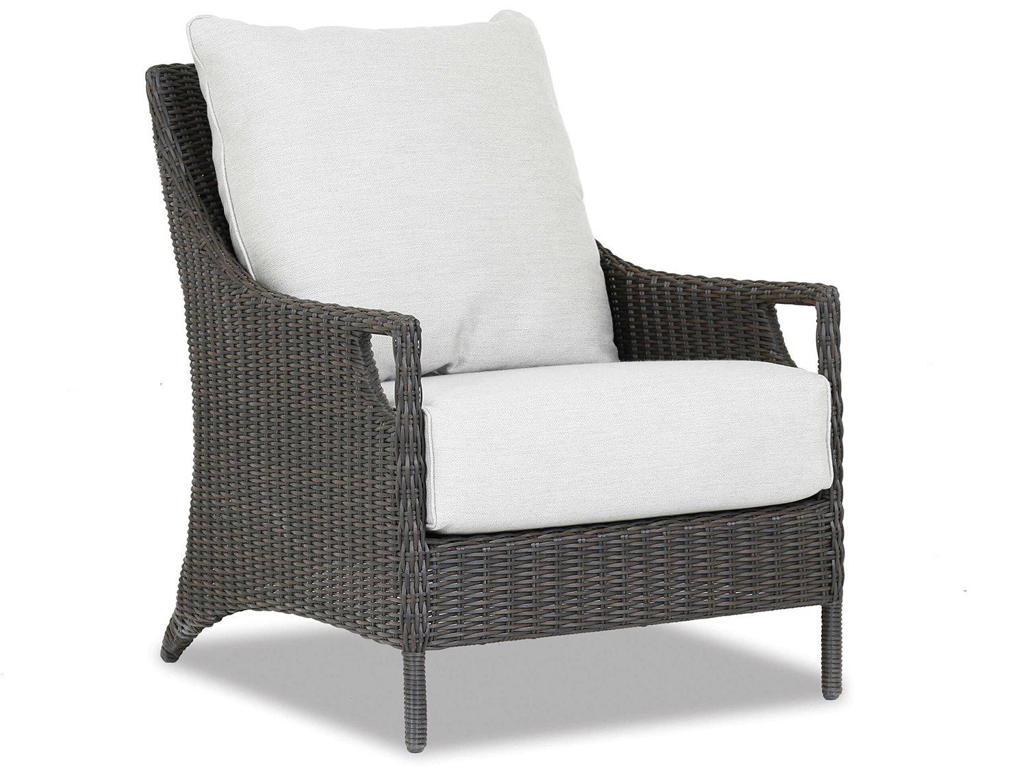 Sunset West Lagos Wicker Patio Lounge Chair