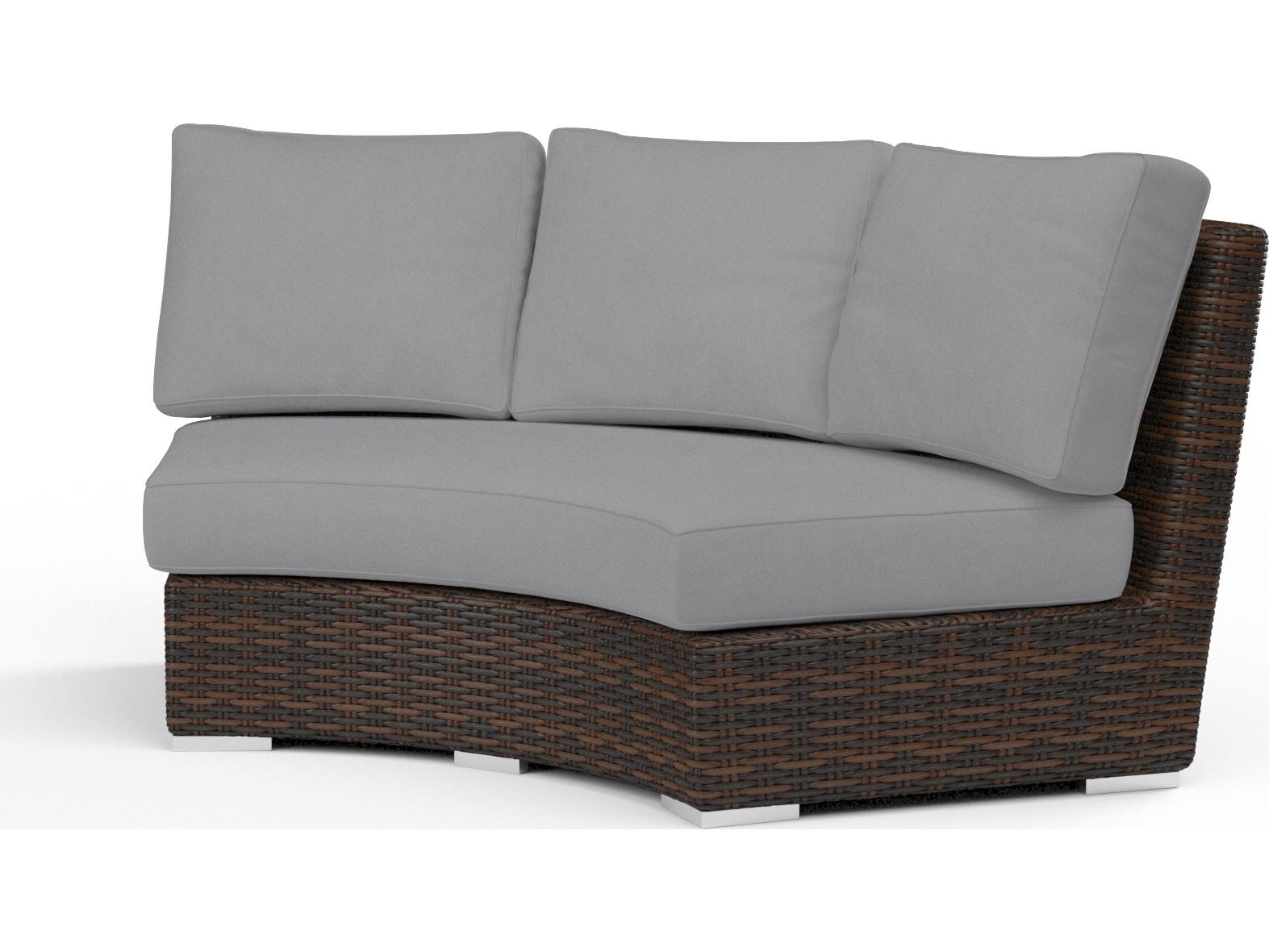 Sunset West Montecito Curved Outdoor Loveseat