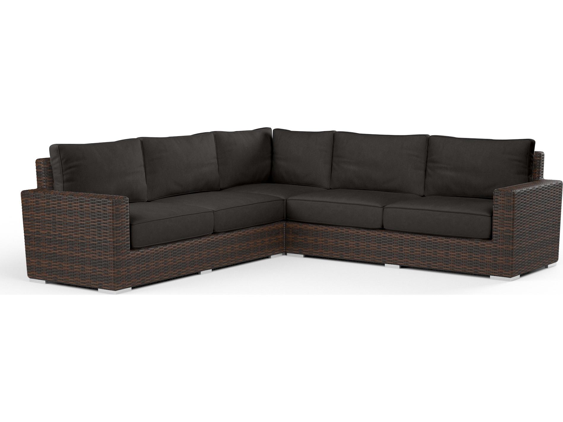 Sunset West Montecito Wicker Sectional