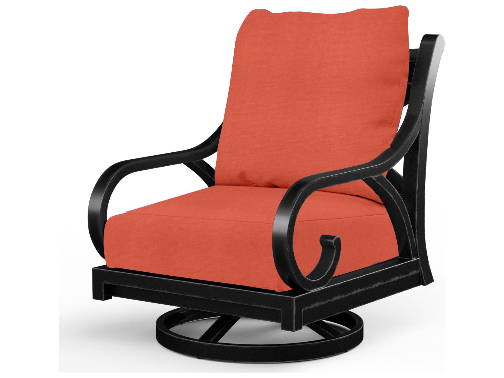 Sunset West Monterey Aluminum Swivel Patio Rocker