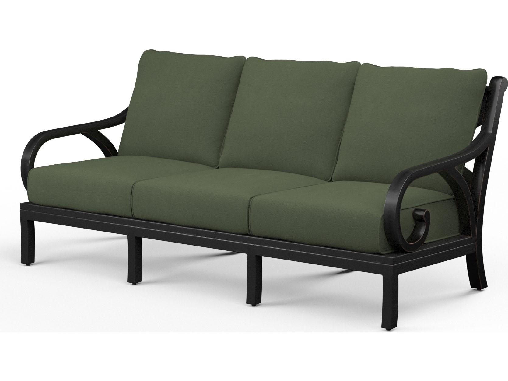 Sunset West Monterey Aluminum Outdoor Sofa