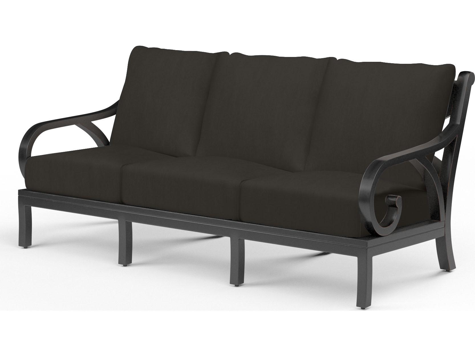 Sunset West Monterey Aluminum Outdoor Sofa