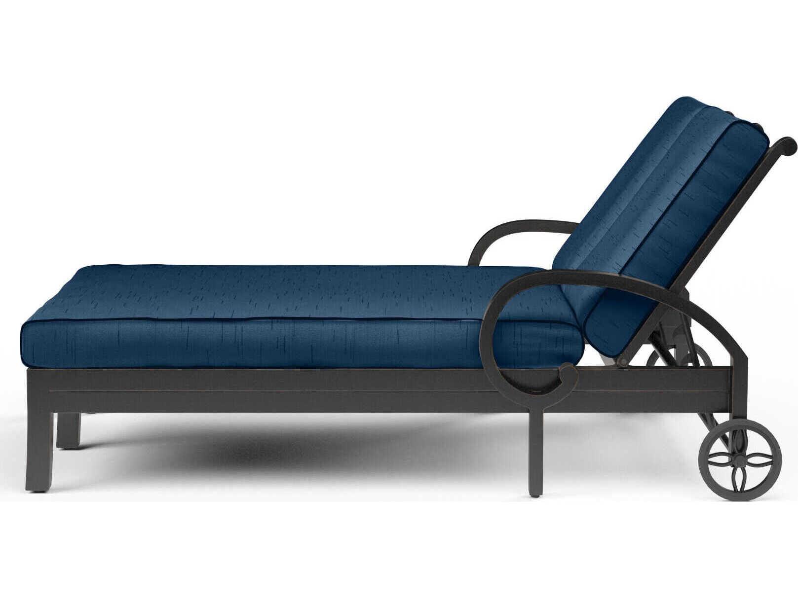 Sunset West Monterey Copper Aluminum Cushion Chaise Lounge