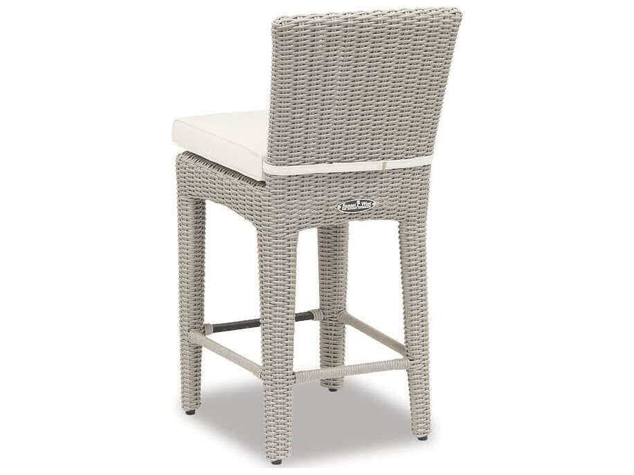 Sunset West Manhattan Wicker Outdoor Counter Stool