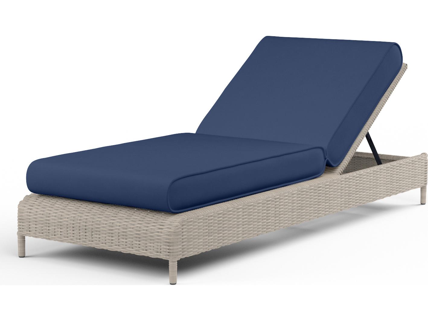 Sunset West Manhattan Wicker Adjustable Patio Chaise