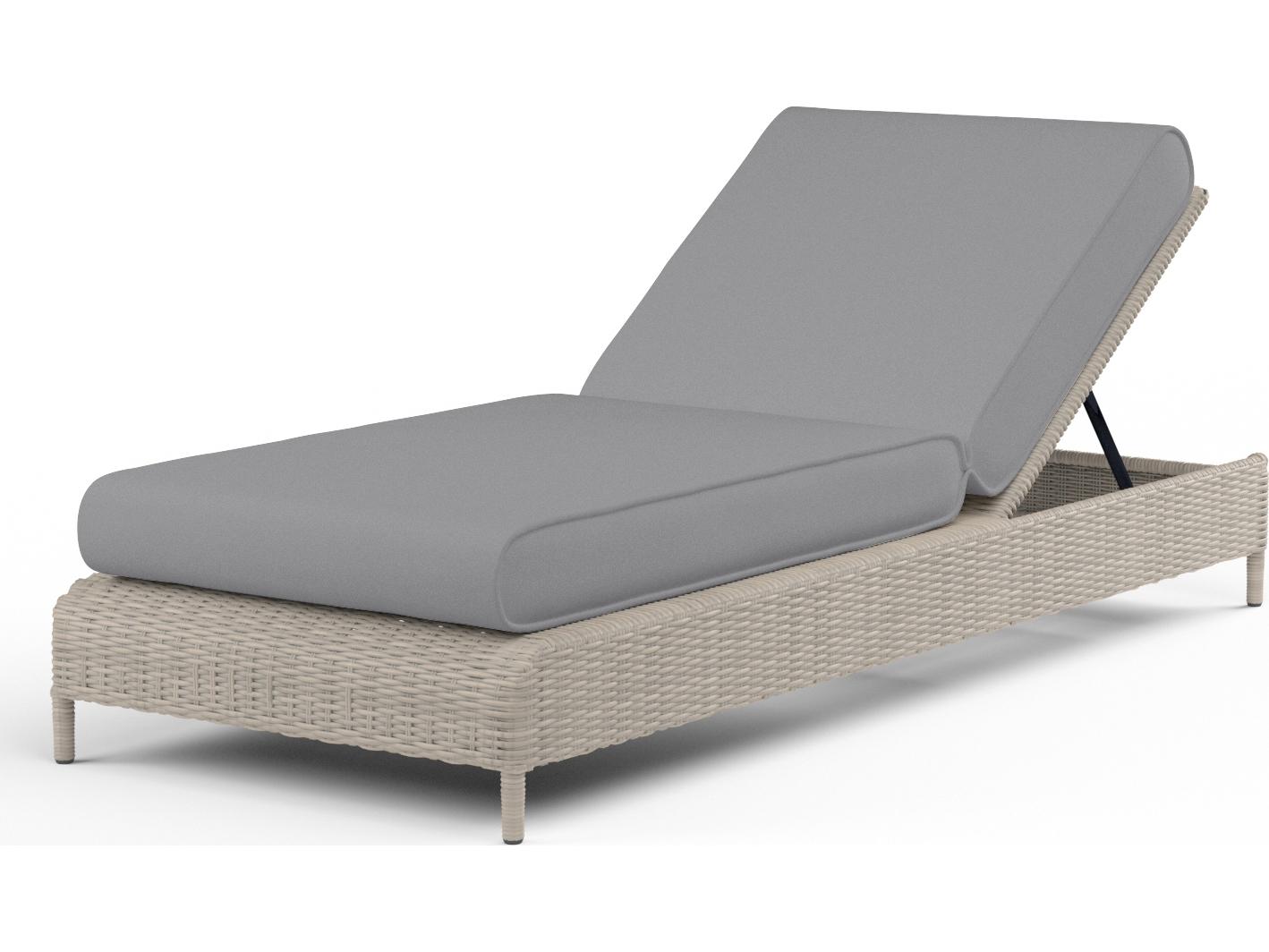 Sunset West Manhattan Wicker Adjustable Patio Chaise