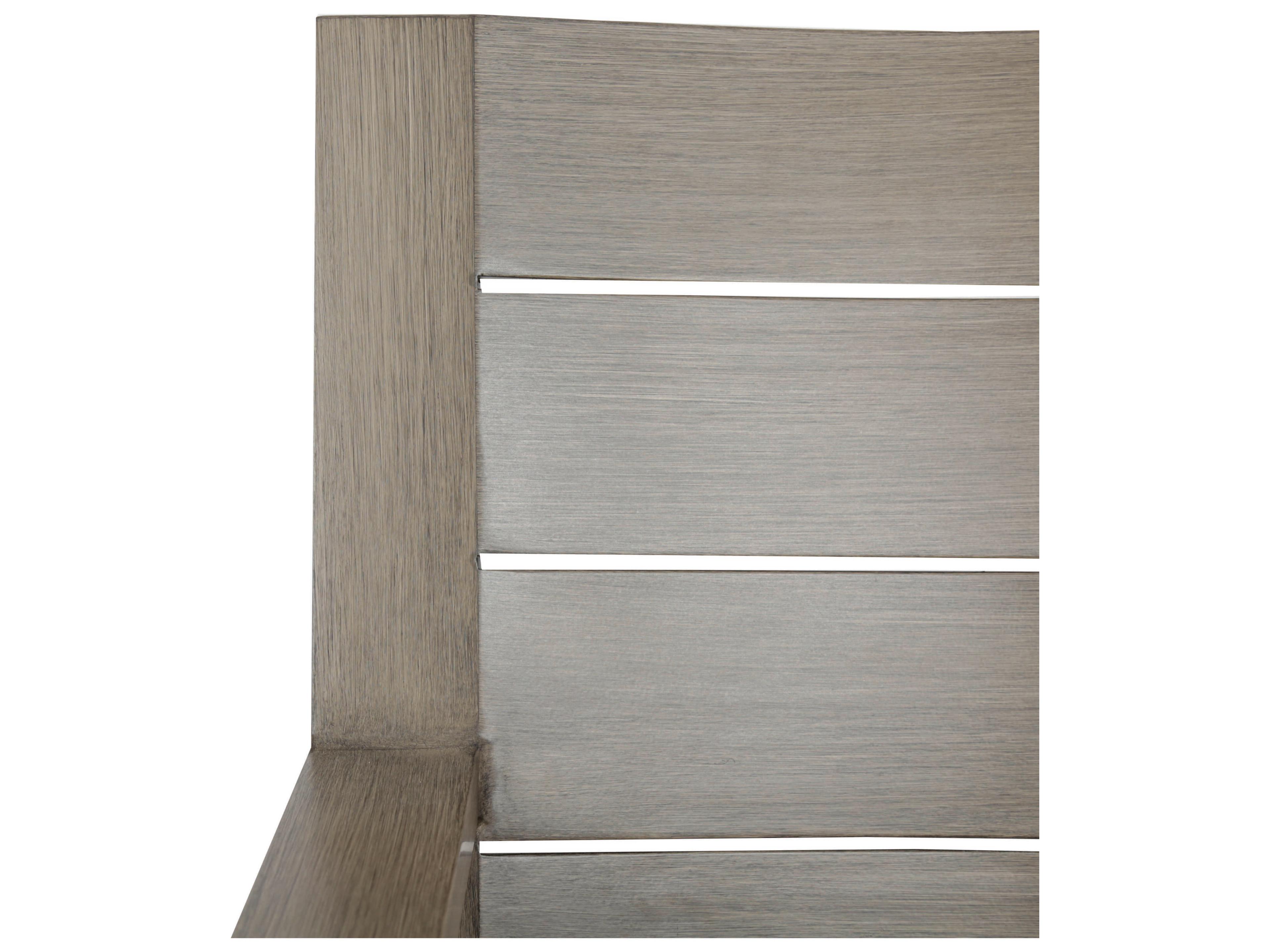 Sunset West Laguna Driftwood Aluminum Cushion Dining Chair