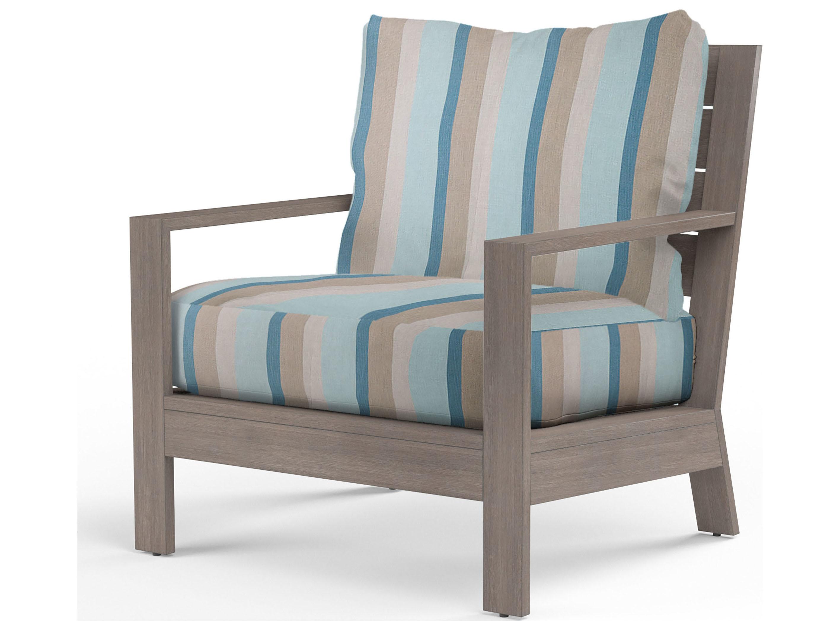 Sunset West Laguna Aluminum Outdoor Club Chair