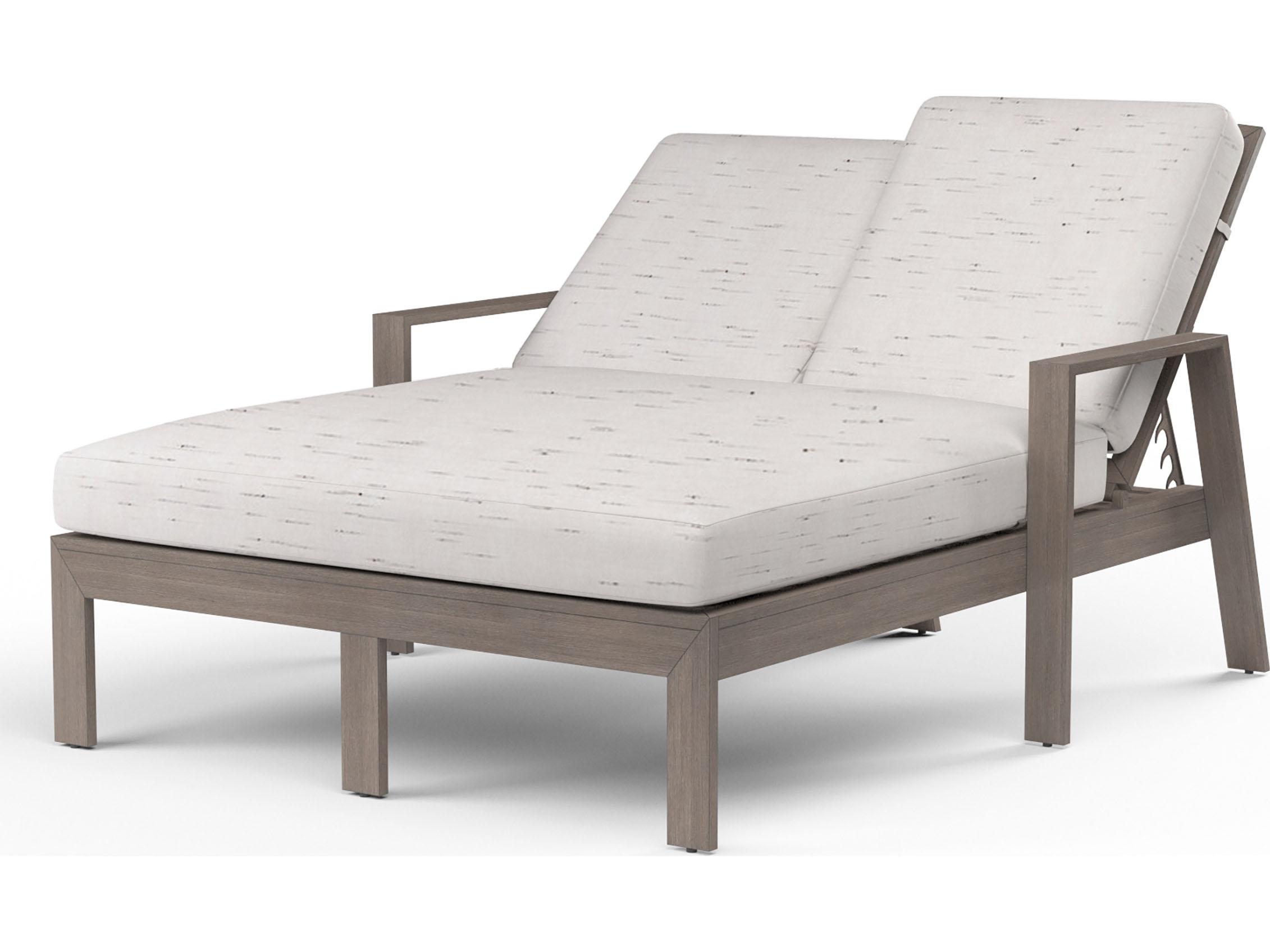Sunset West Laguna Aluminum Double Patio Chaise Lounge