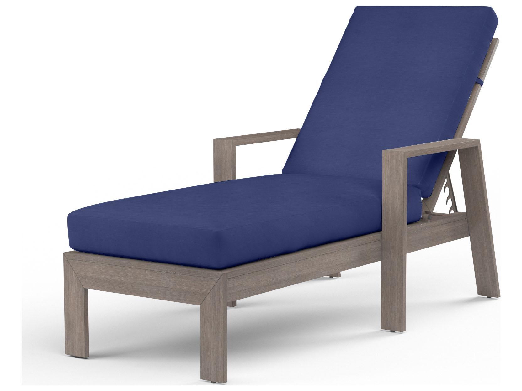 Sunset West Laguna Aluminum Adjustable Outdoor Patio Chaise