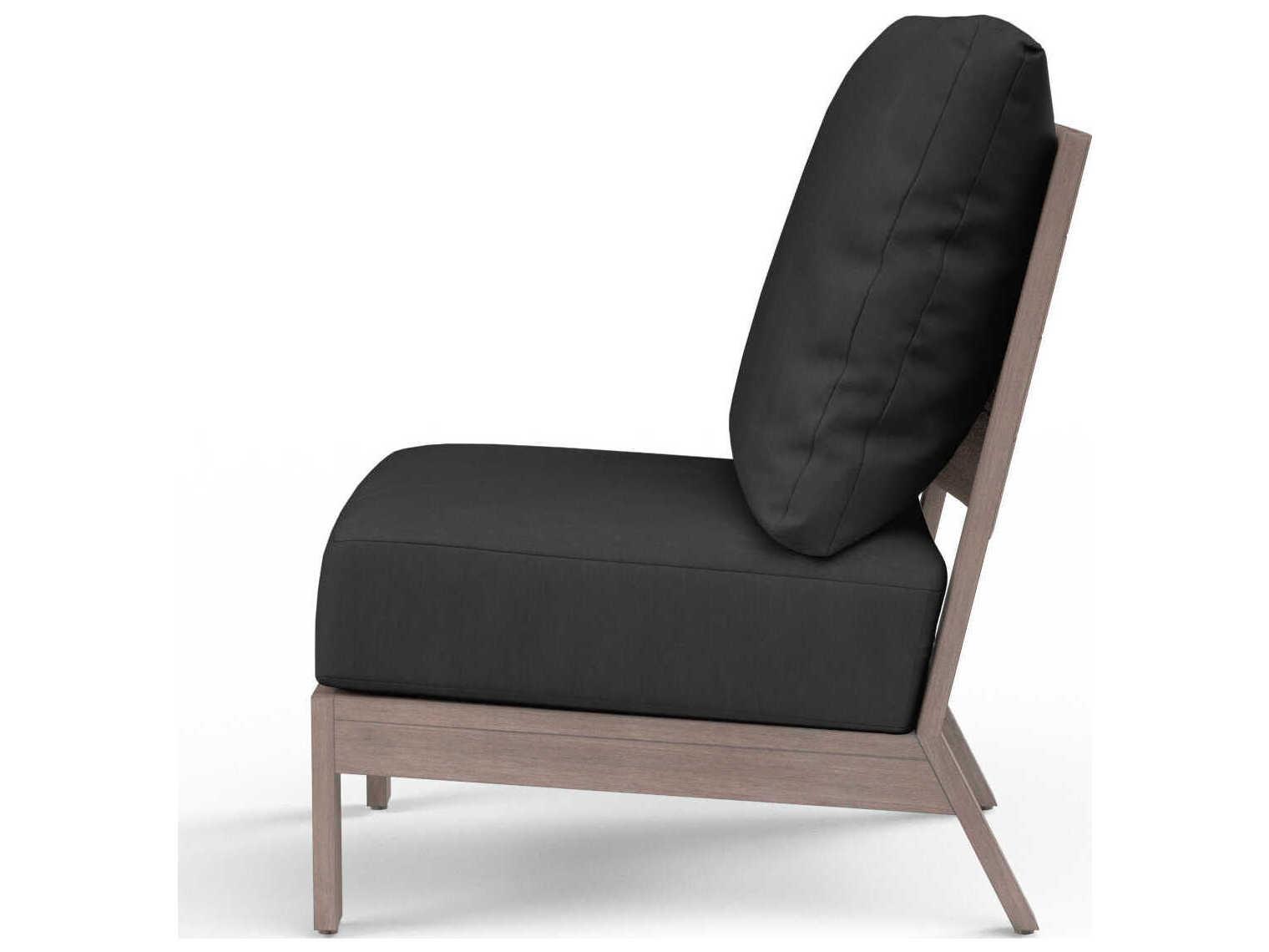 Sunset West Laguna Driftwood Aluminum Cushion Lounge Chair