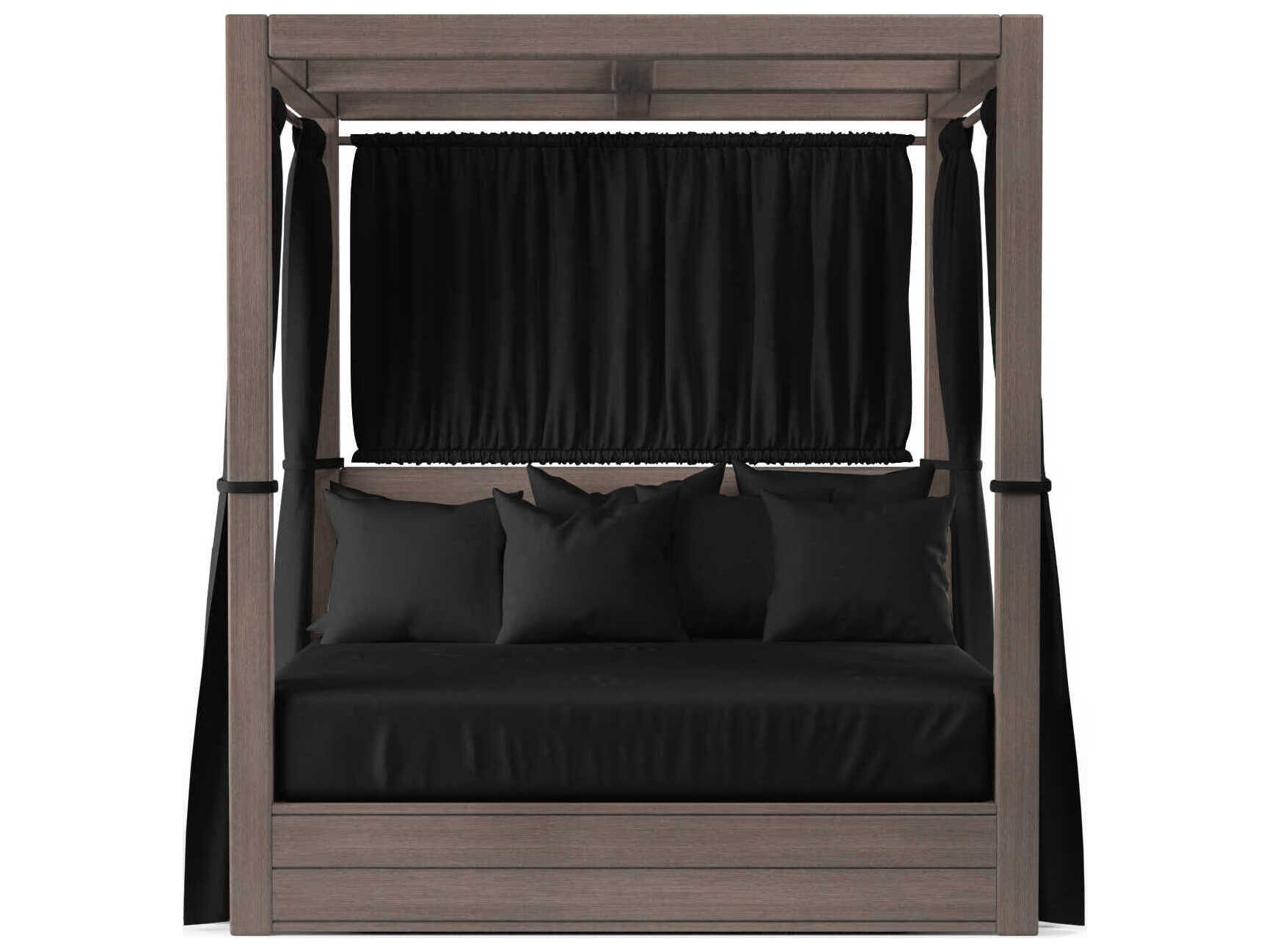 Sunset West Laguna Driftwood Aluminum Cushion Lounge Bed