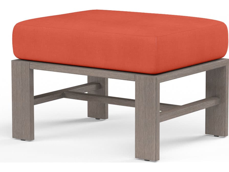 Sunset West Laguna Aluminum Outdoor Ottoman
