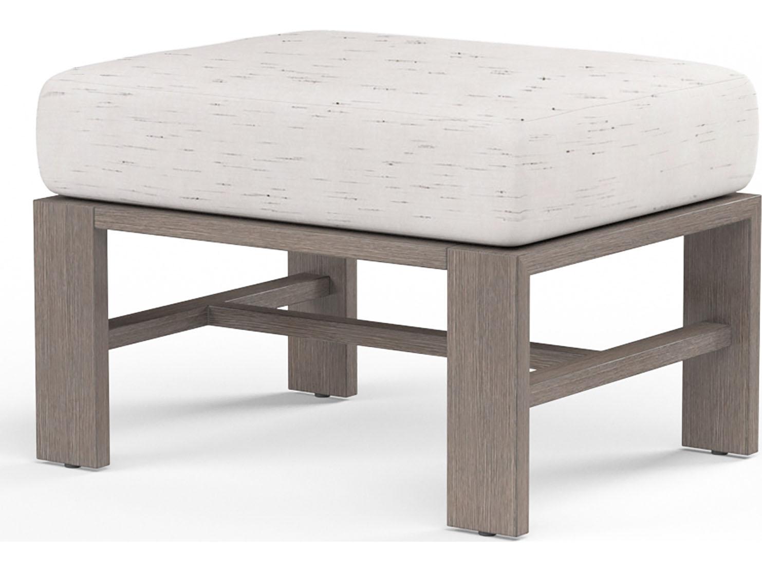 Sunset West Laguna Aluminum Outdoor Ottoman