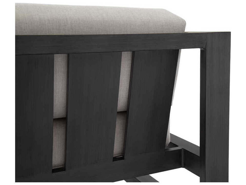 Sunset West Redondo Slate Aluminum Cushion Lounge Chair