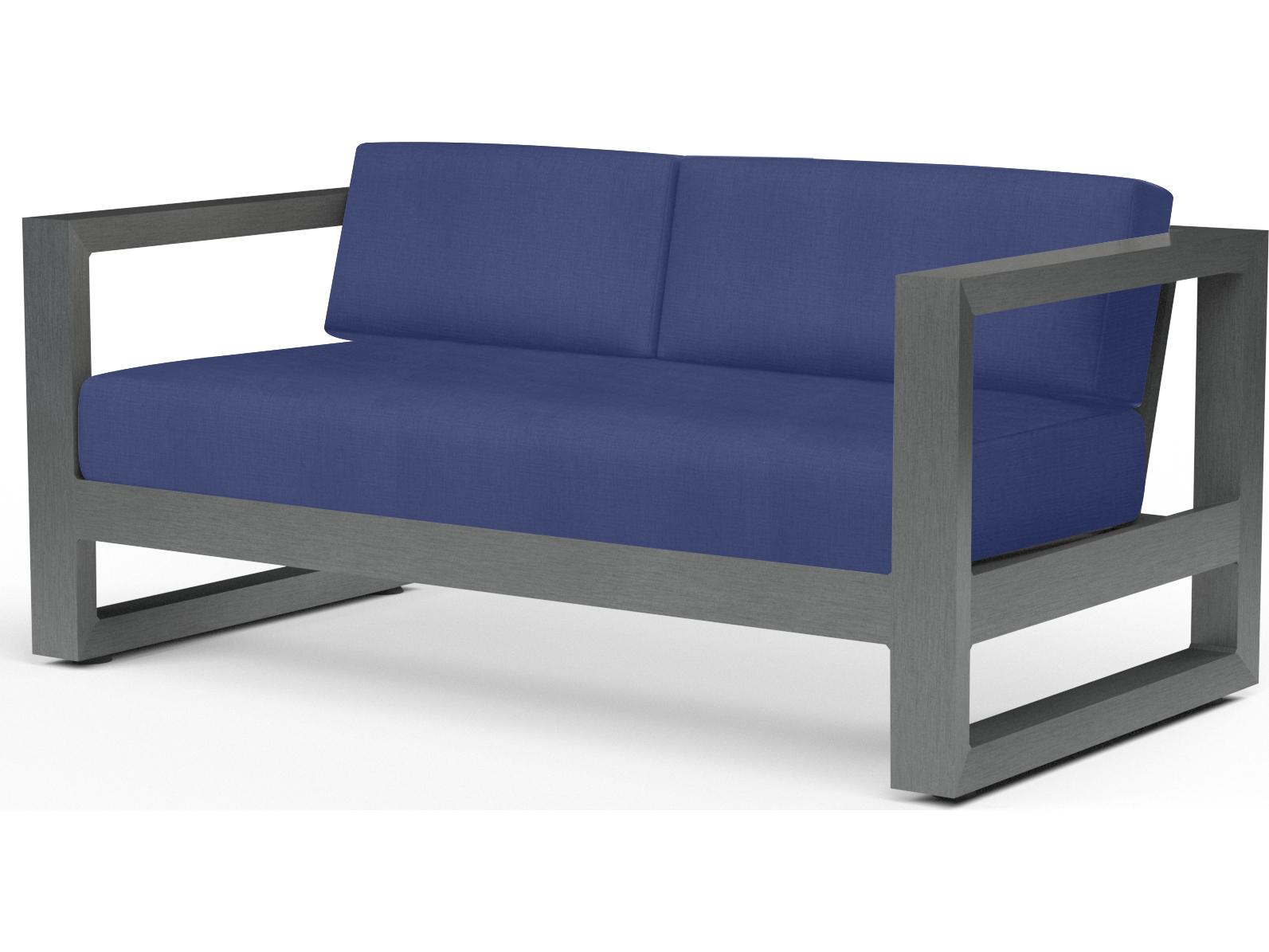 Sunset West Redondo Aluminum Outdoor Loveseat