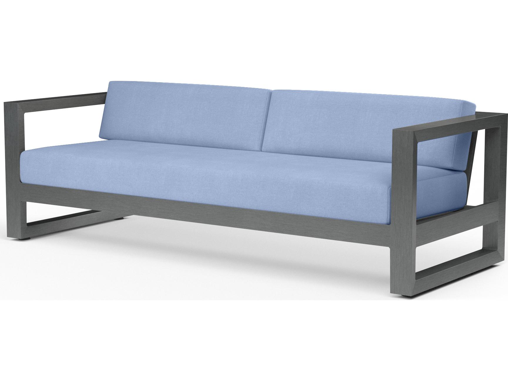 Sunset West Redondo Aluminum Patio Sofa