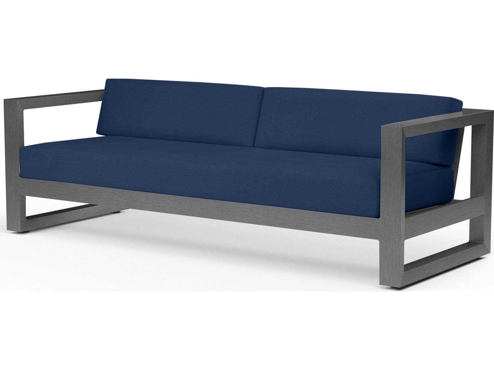 Sunset West Redondo Aluminum Patio Sofa