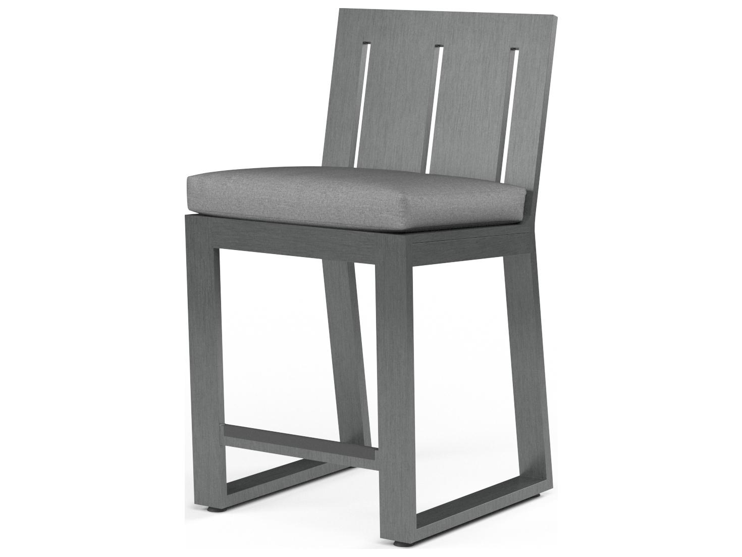 Sunset West Redondo Aluminum Outdoor Patio Bar Stool