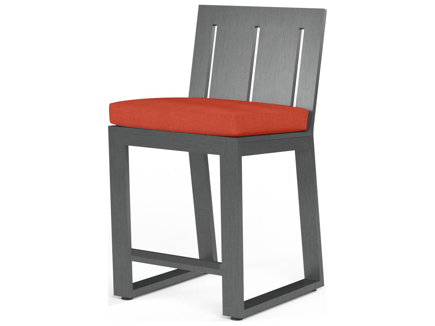 Sunset West Redondo Aluminum Outdoor Patio Bar Stool