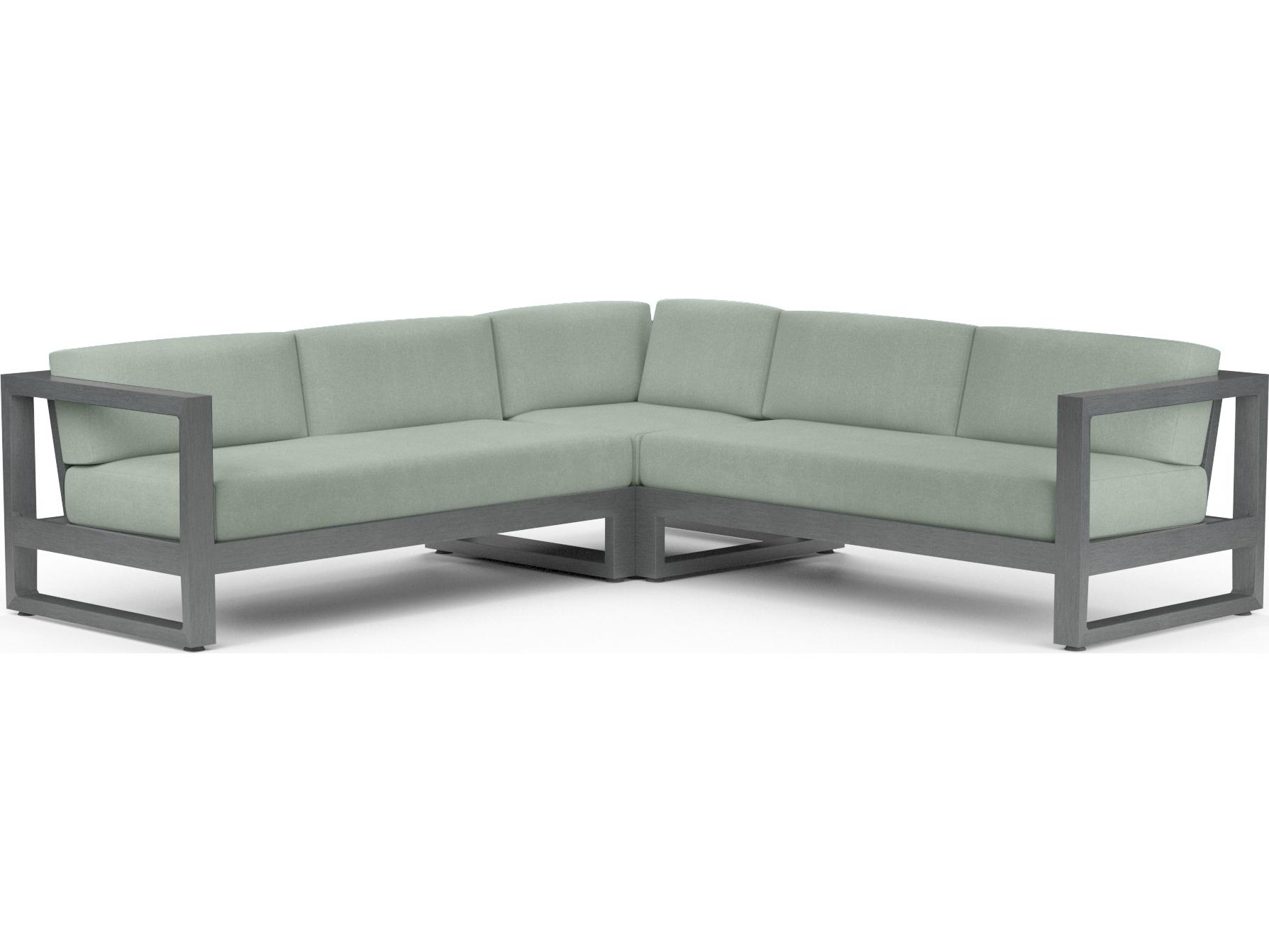 Sunset West Redondo Aluminum Sectional