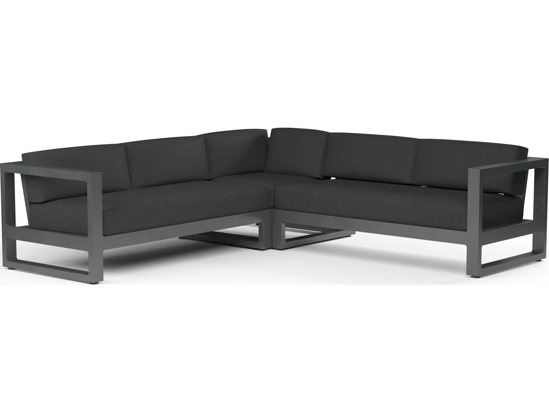 Sunset West Redondo Aluminum Sectional