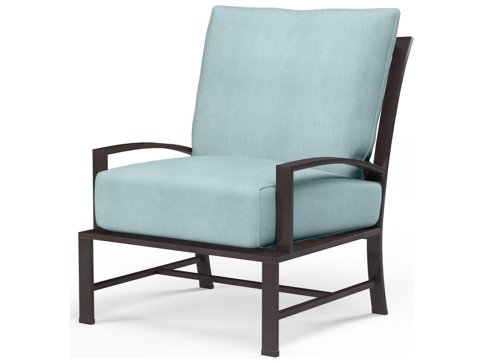 Sunset West La Jolla Aluminum Outdoor Patio Club Chair