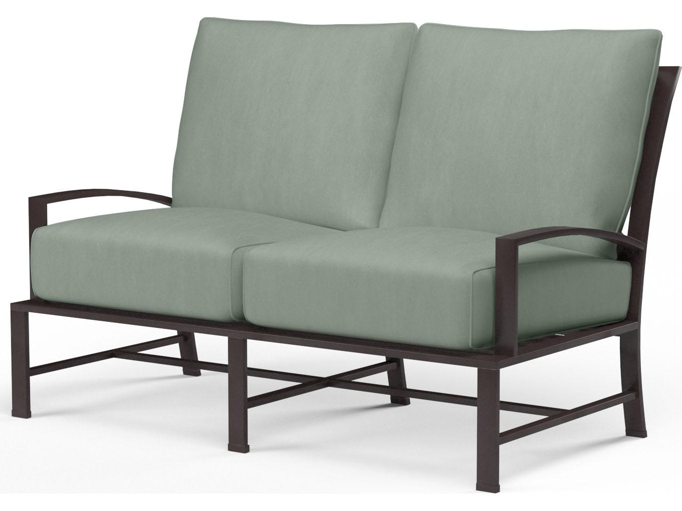 Sunset West La Jolla Aluminum Outdoor Loveseat