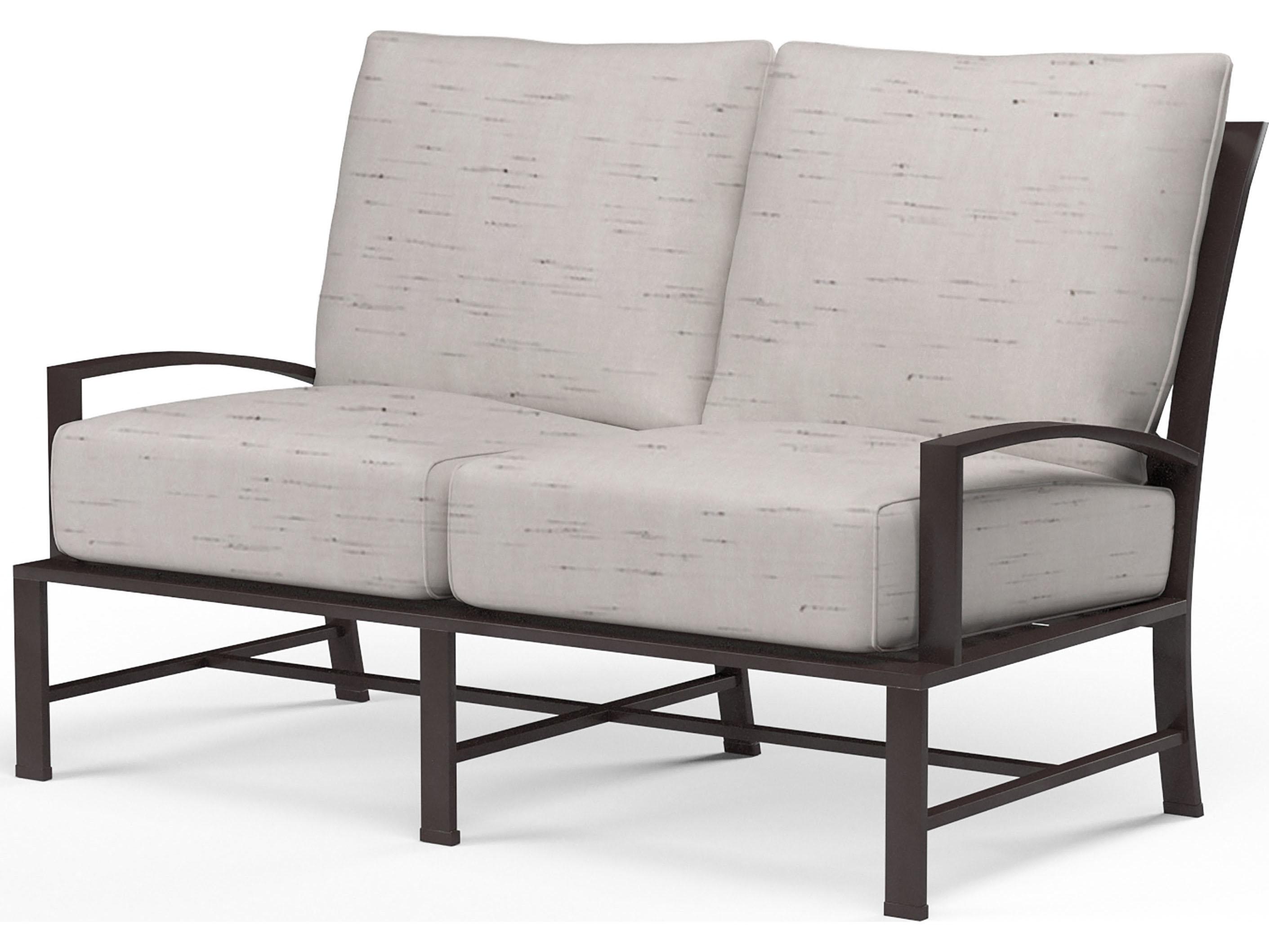 Sunset West La Jolla Aluminum Outdoor Loveseat