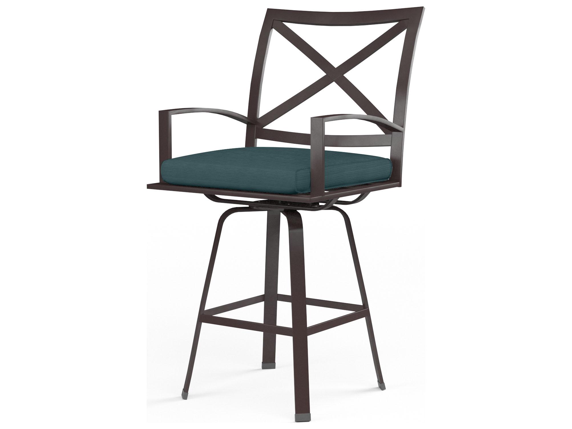 Sunset West La Jolla Aluminum Swivel Outdoor Bar Stool