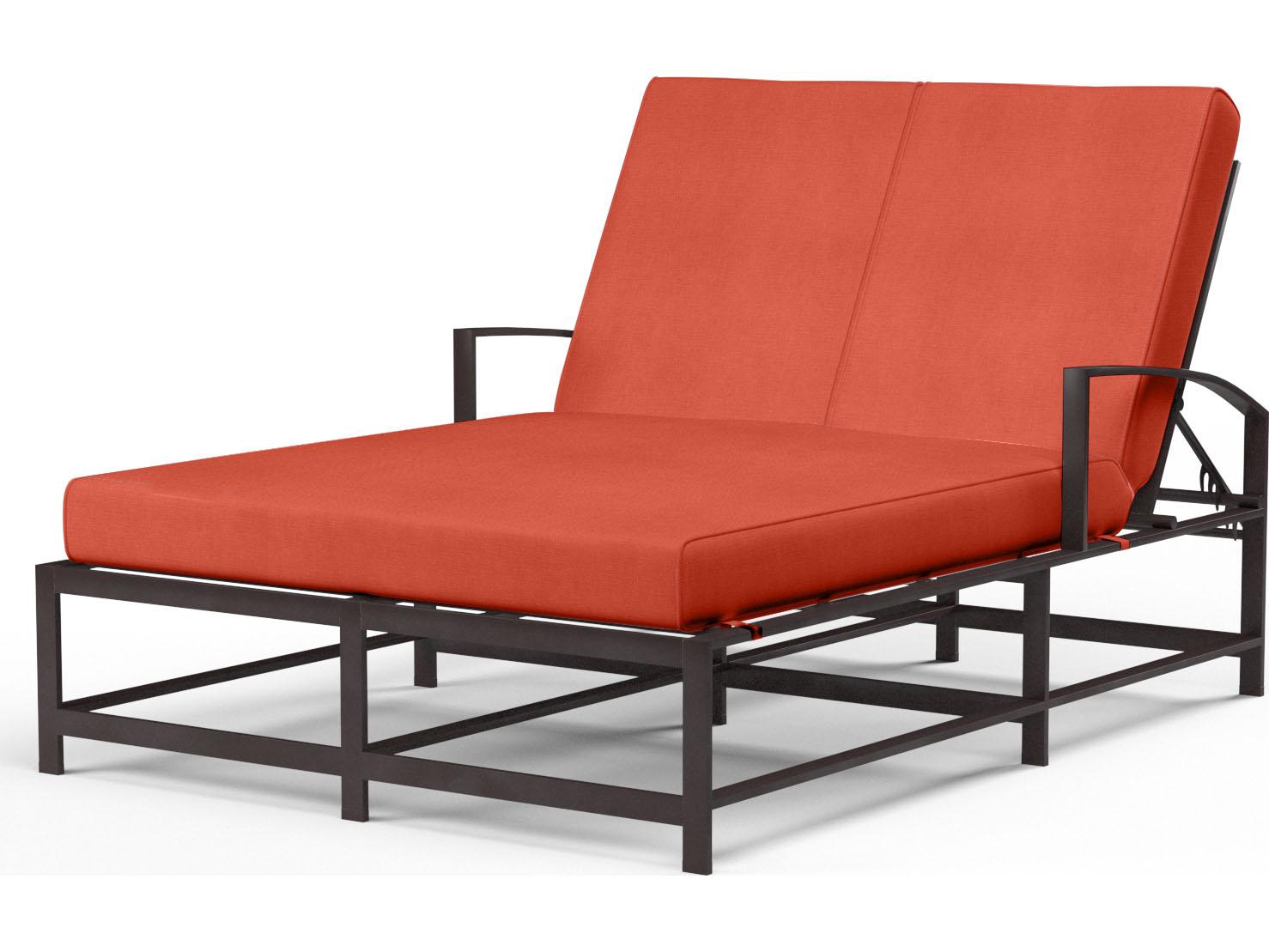 Sunset West La Jolla Aluminum Double Patio Chaise