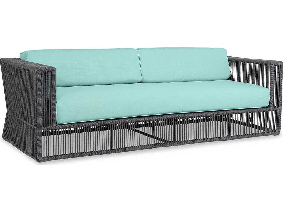 Sunset West Milano Slate Rope Cushion Sofa
