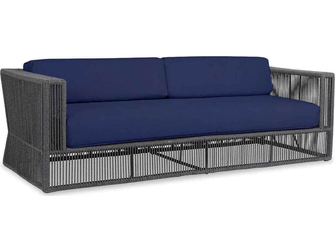 Sunset West Milano Slate Rope Cushion Sofa