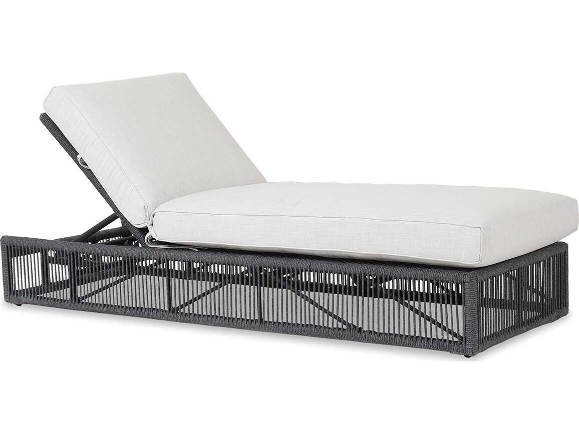 Sunset West Milano Woven Rope Adjustable Patio Chaise Lounge
