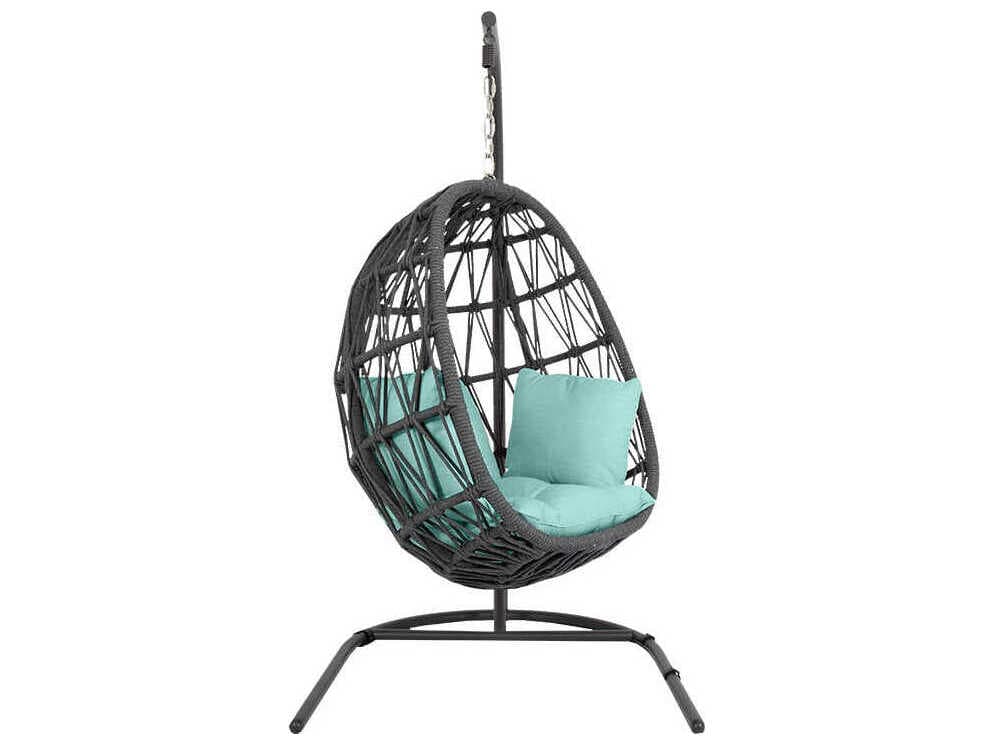Sunset West Milano Slate Rope Cushion Swing
