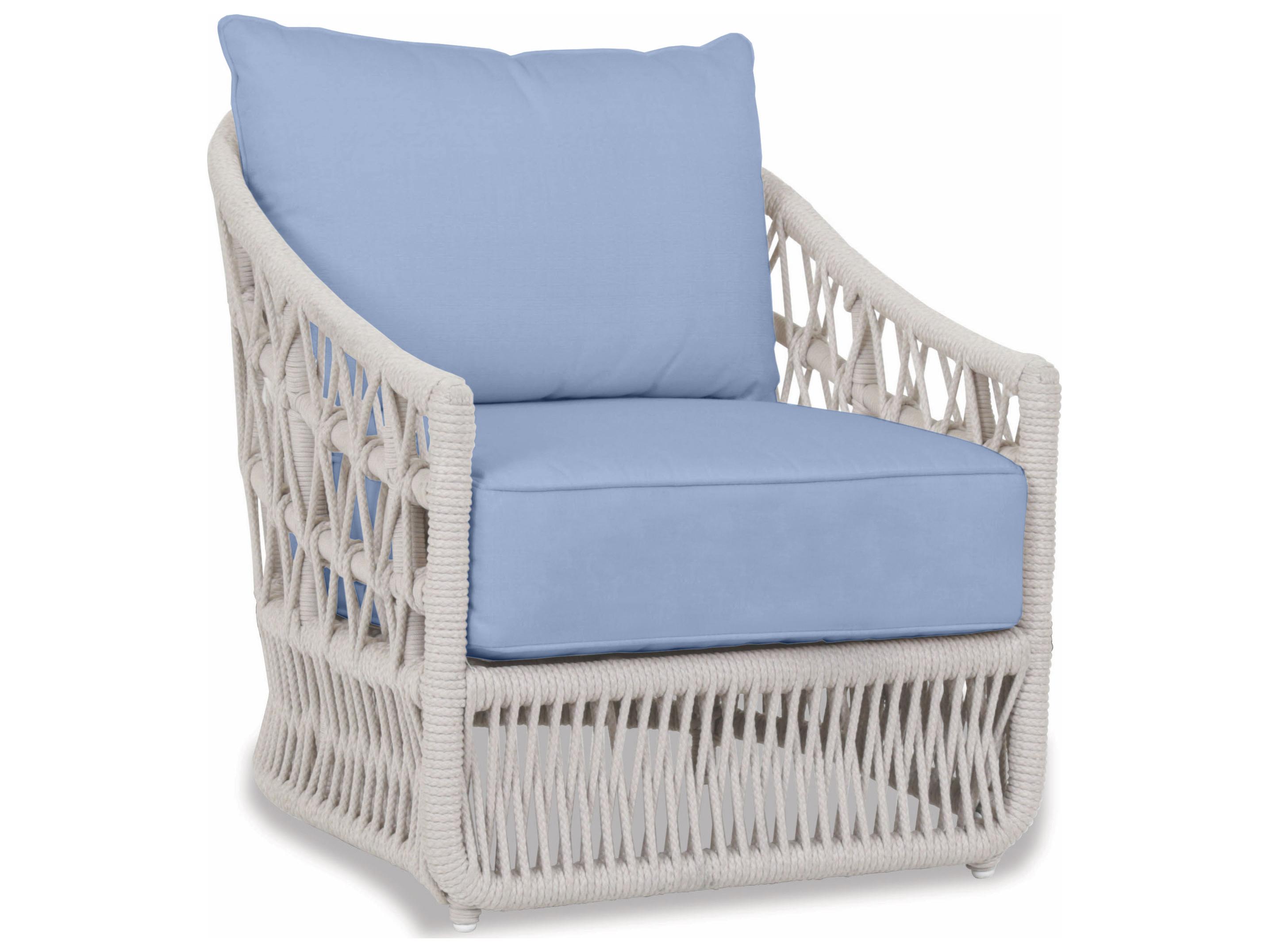 Sunset West Dana Wicker Outdoor Lounge Chair