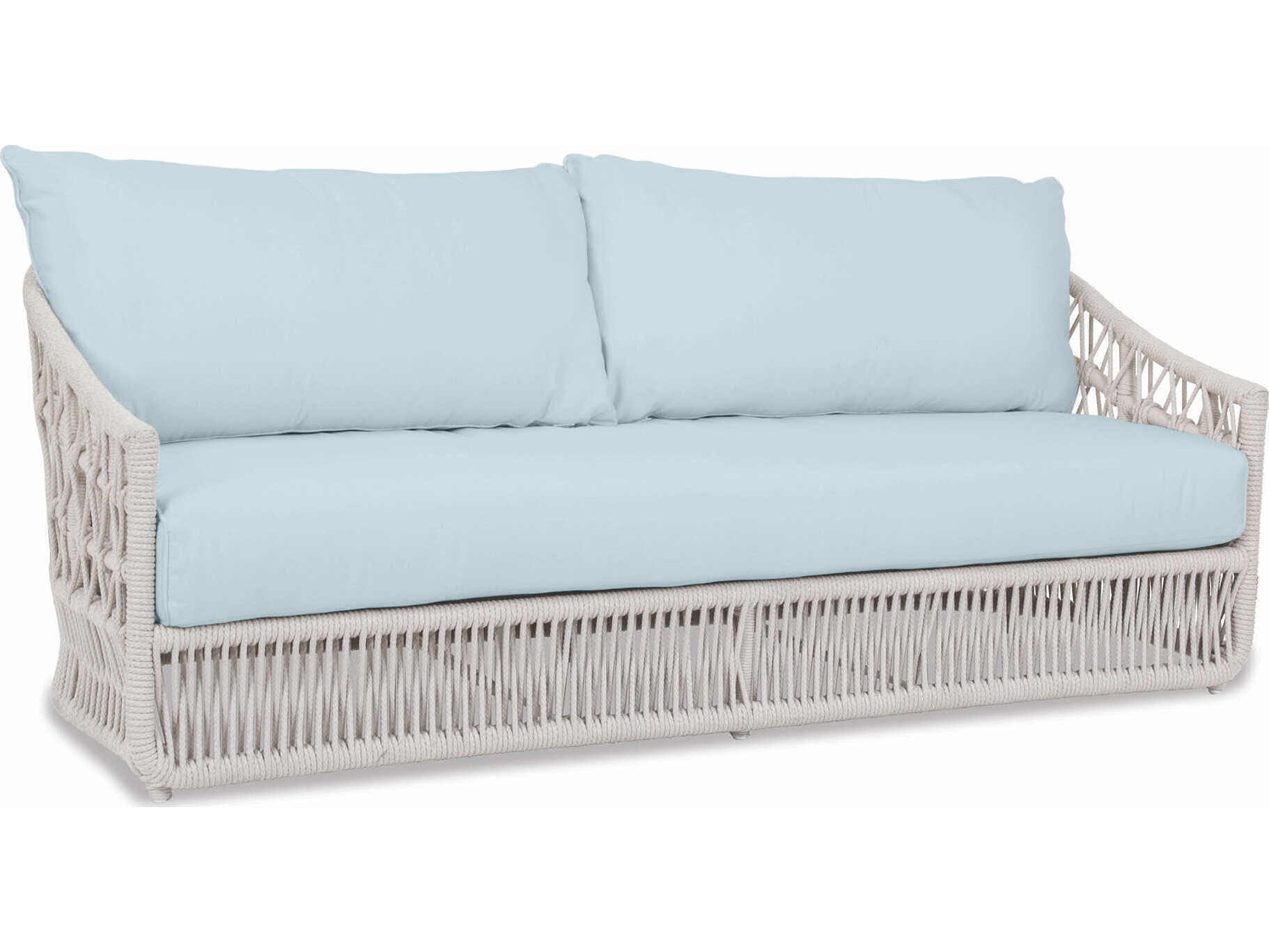 Sunset West Dana Natural Rope Cushion Sofa
