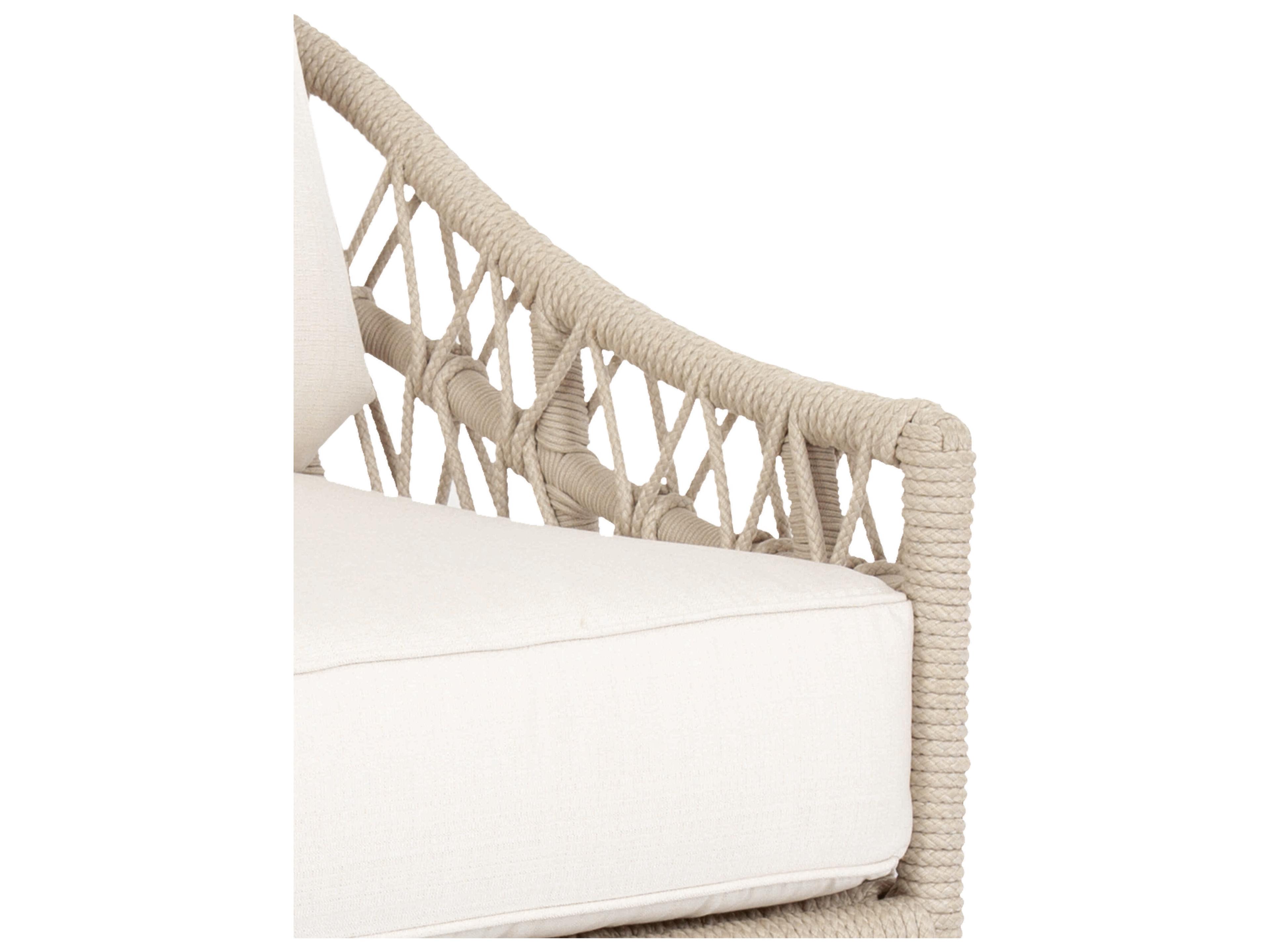 Sunset West Dana Natural Rope Cushion Sofa