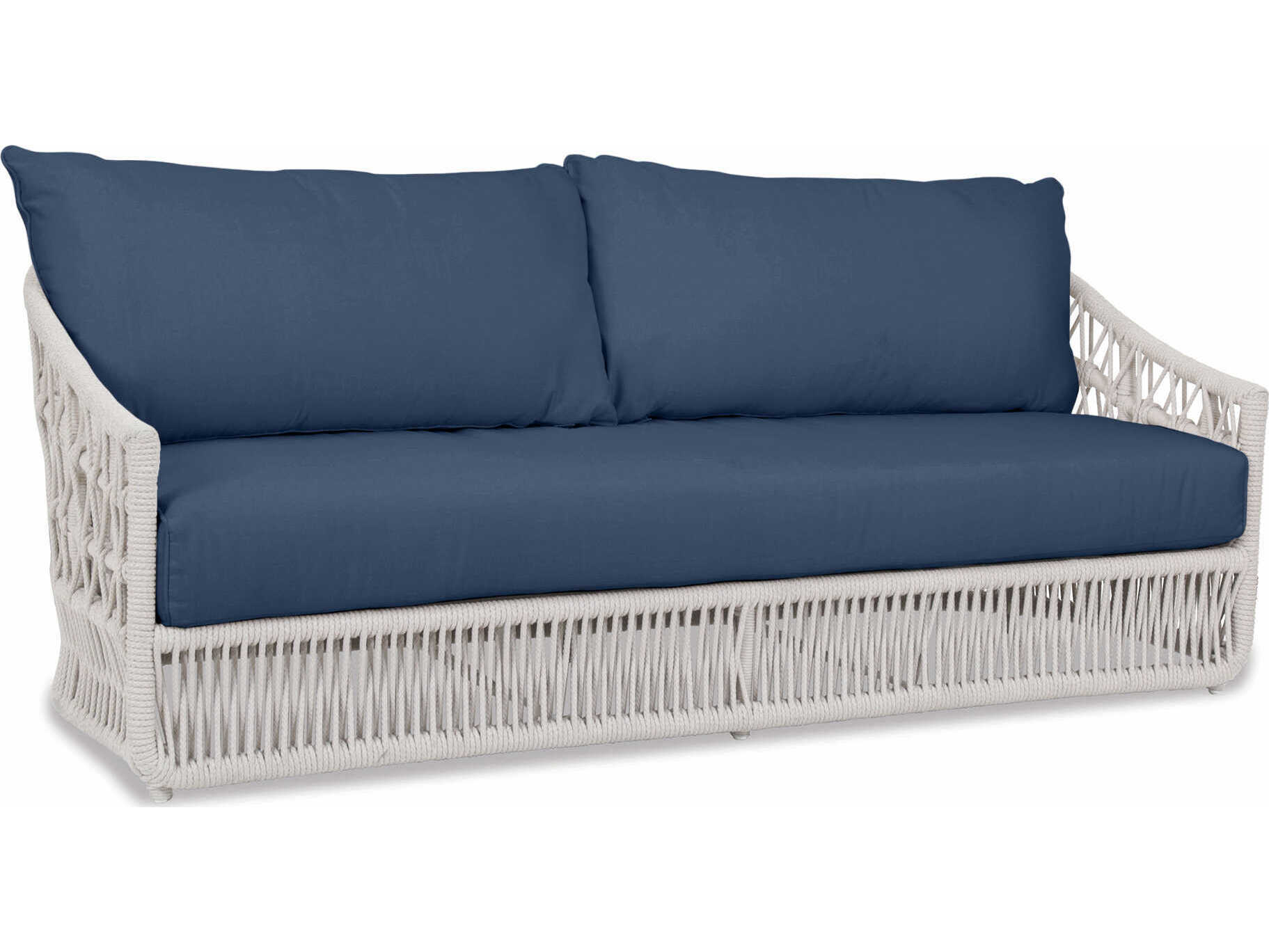 Sunset West Dana Natural Rope Cushion Sofa