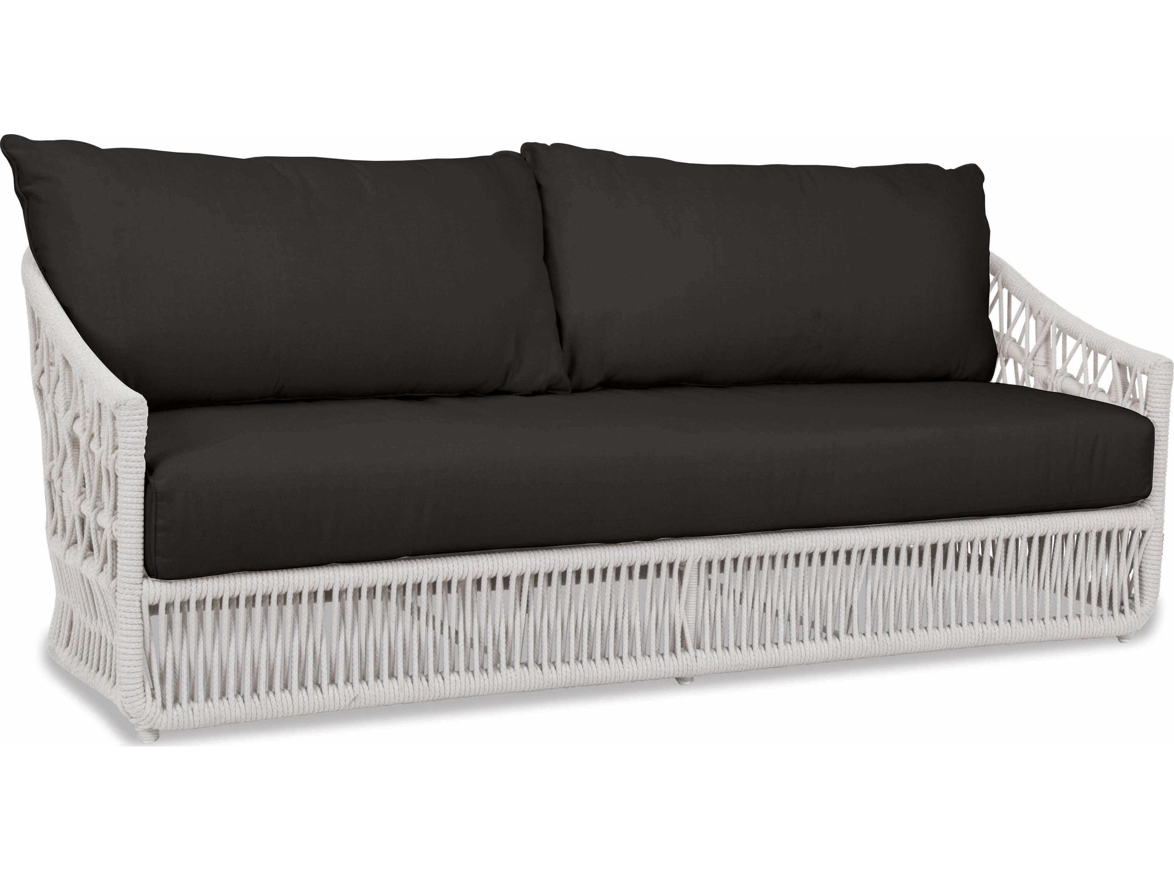 Sunset West Dana Natural Rope Cushion Sofa