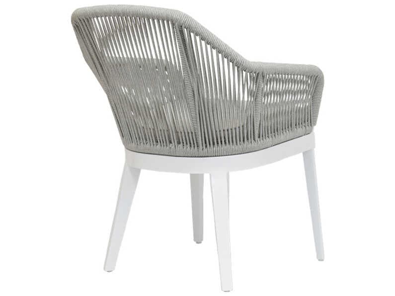 Sunset West Miami - Custom Rope Cushion Outdoor Patio Dining Chair