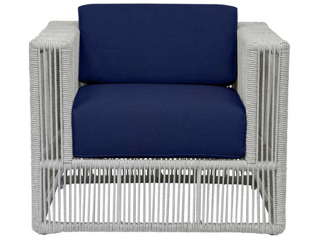 Sunset West Miami Frost Rope Cushion Lounge Chair